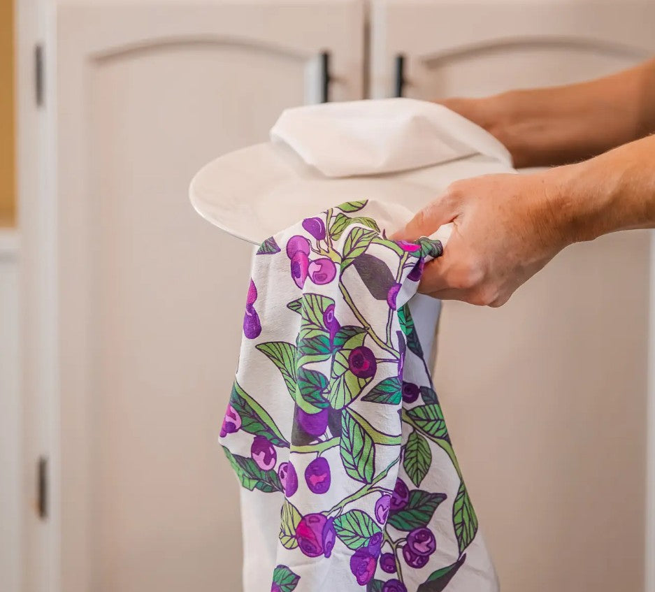 Huckleberry Tea Towel